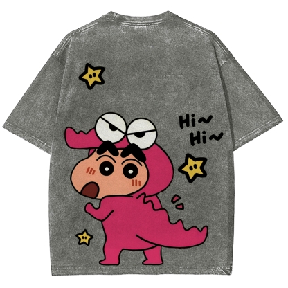 Crayon Shin-chan | Unisex Fit Washed T-Shirt