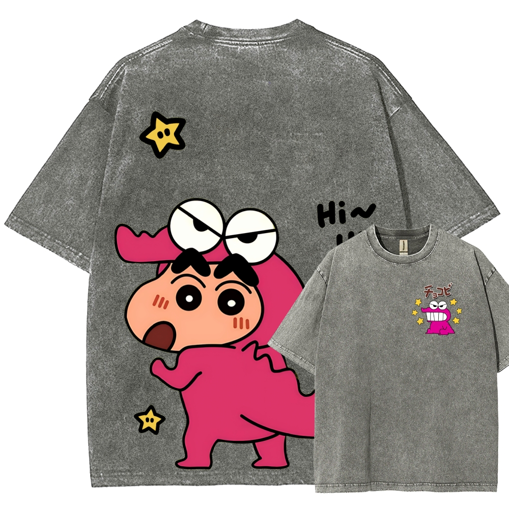 Crayon Shin-chan | Unisex Fit Washed T-Shirt