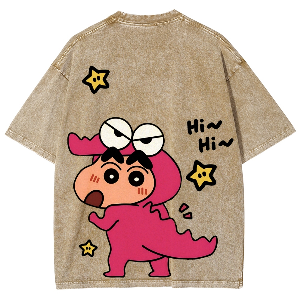 Crayon Shin-chan | Unisex Fit Washed T-Shirt