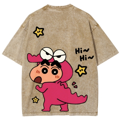 Crayon Shin-chan | Unisex Fit Washed T-Shirt