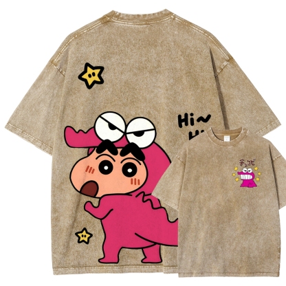 Crayon Shin-chan | Unisex Fit Washed T-Shirt