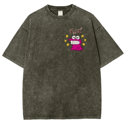 Crayon Shin-chan | Unisex Fit Washed T-Shirt