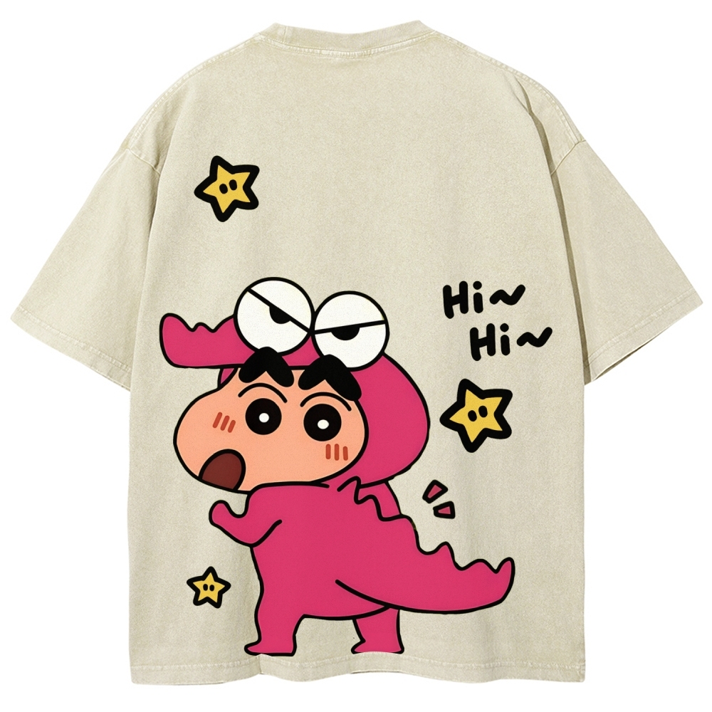 Crayon Shin-chan | Unisex Fit Washed T-Shirt