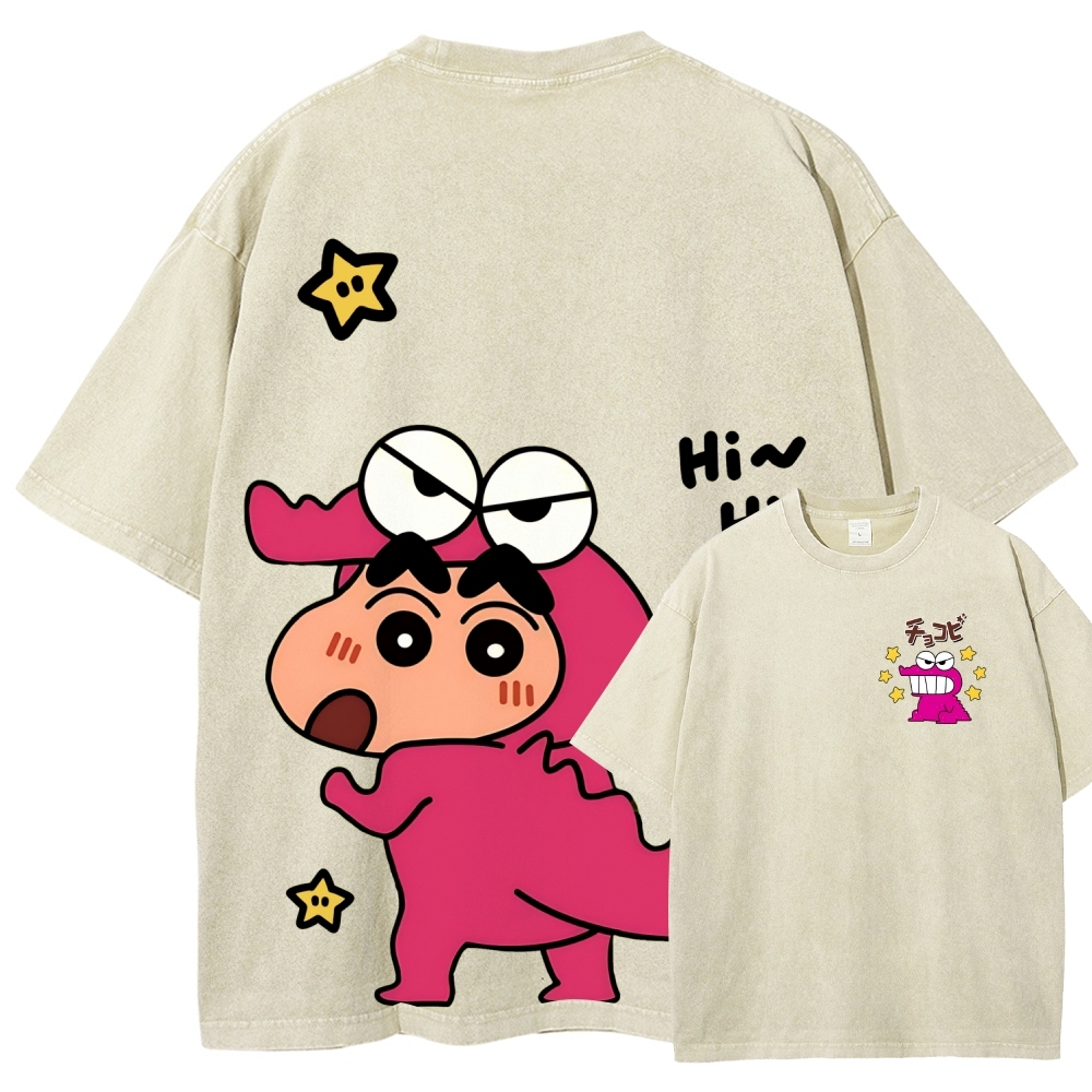 Crayon Shin-chan | Unisex Fit Washed T-Shirt