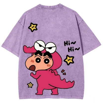 Crayon Shin-chan | Unisex Fit Washed T-Shirt