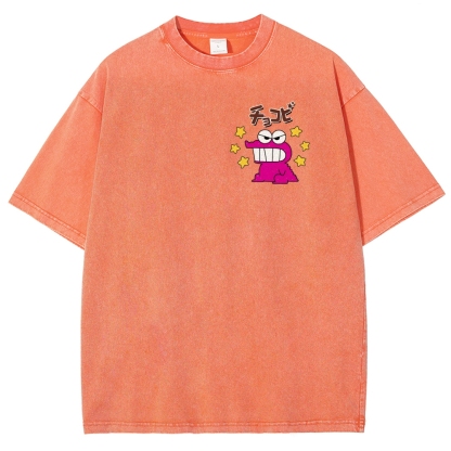 Crayon Shin-chan | Unisex Fit Washed T-Shirt