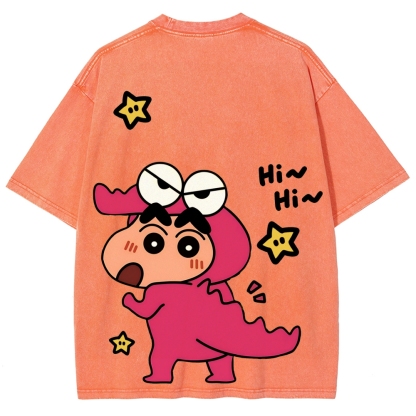 Crayon Shin-chan | Unisex Fit Washed T-Shirt