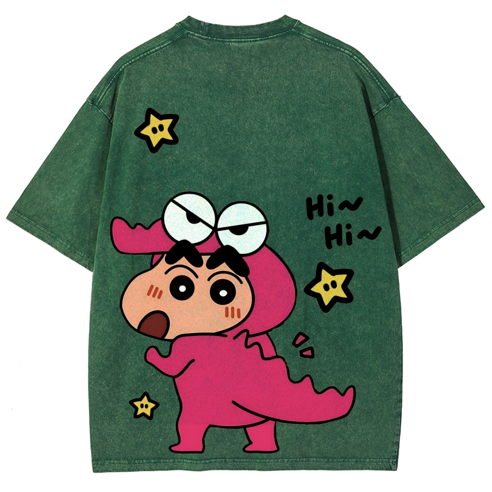Crayon Shin-chan | Unisex Fit Washed T-Shirt