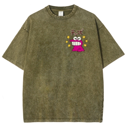 Crayon Shin-chan | Unisex Fit Washed T-Shirt