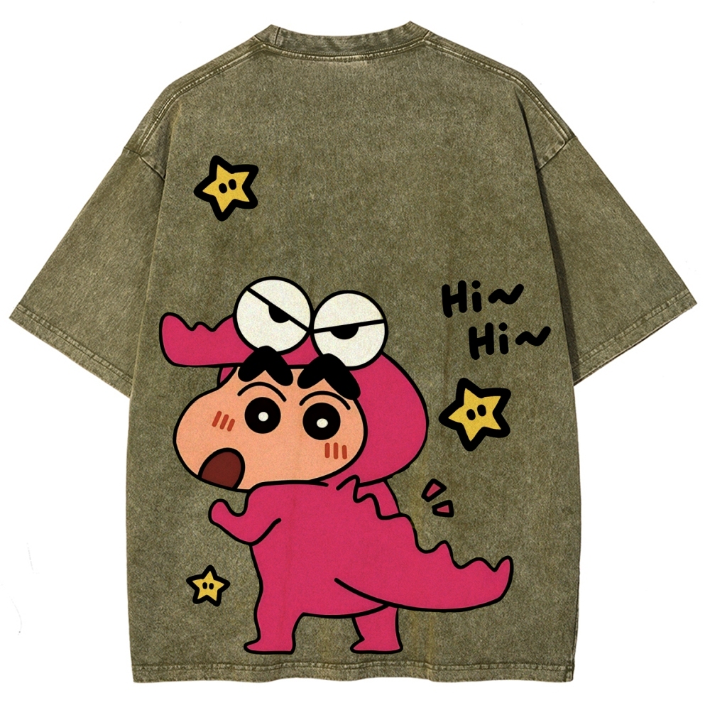 Crayon Shin-chan | Unisex Fit Washed T-Shirt