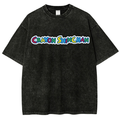 Crayon Shin-chan | Unisex Fit Washed T-Shirt