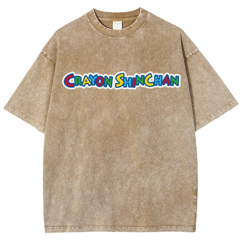 Crayon Shin-chan | Unisex Fit Washed T-Shirt