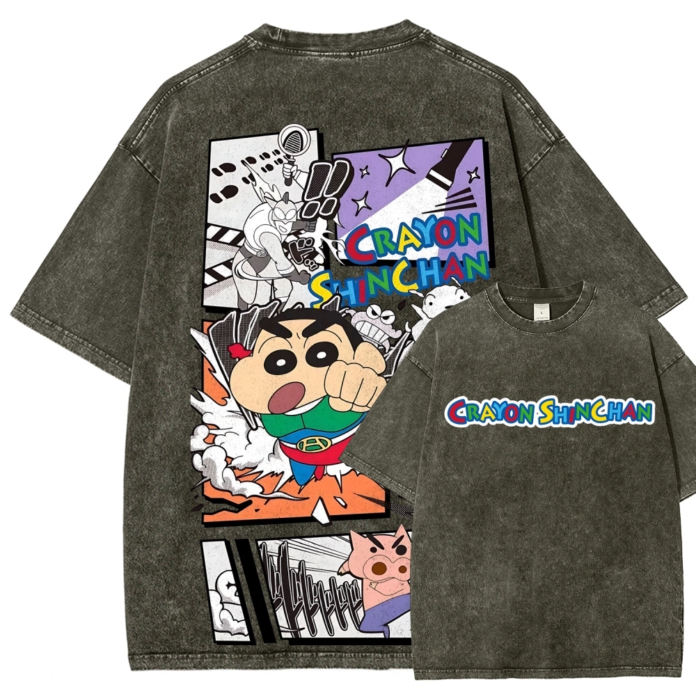 Crayon Shin-chan | Unisex Fit Washed T-Shirt