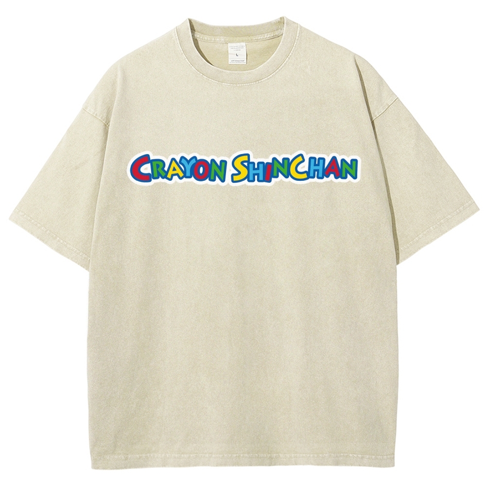 Crayon Shin-chan | Unisex Fit Washed T-Shirt