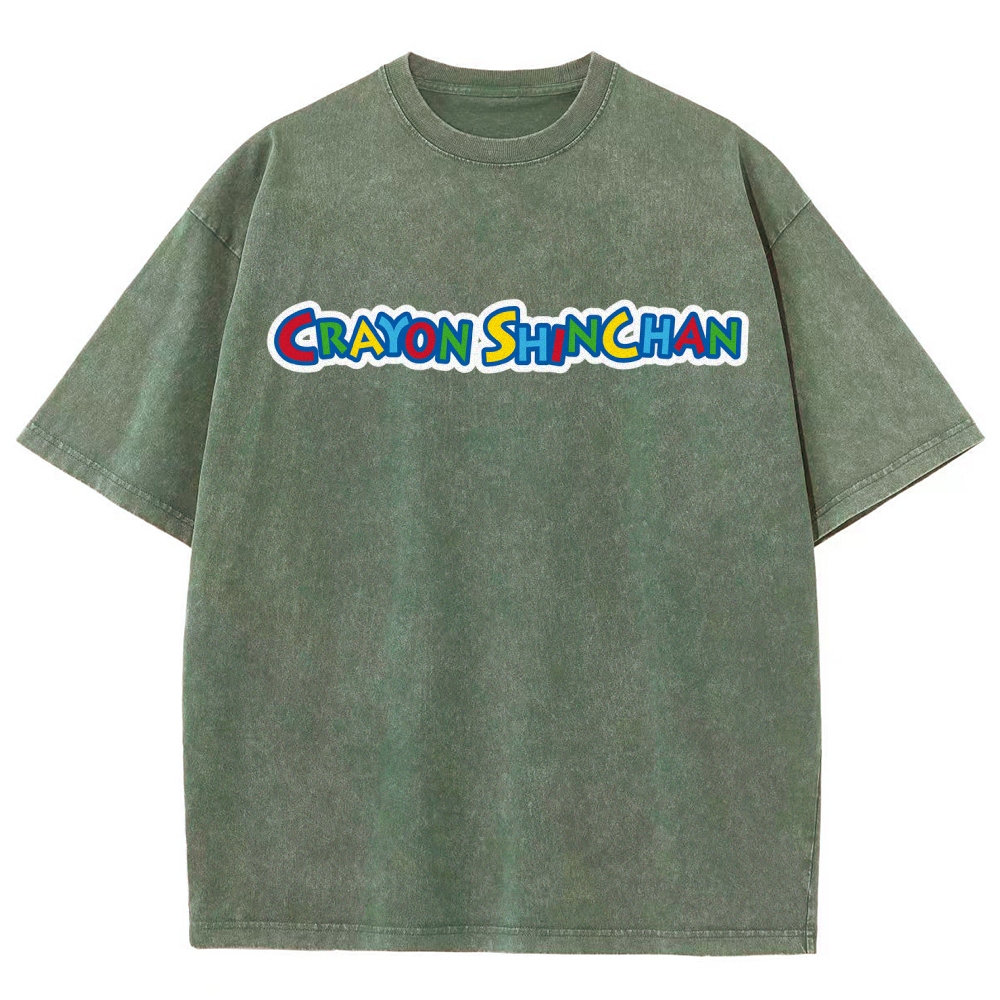 Crayon Shin-chan | Unisex Fit Washed T-Shirt