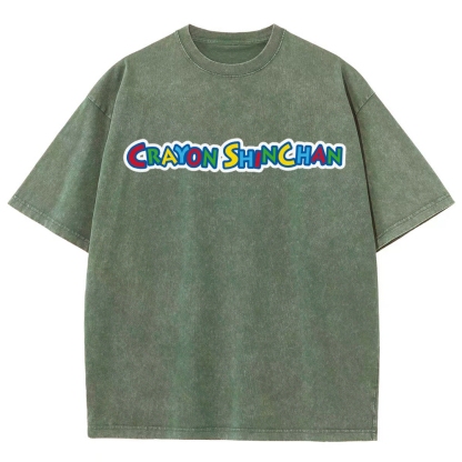Crayon Shin-chan | Unisex Fit Washed T-Shirt