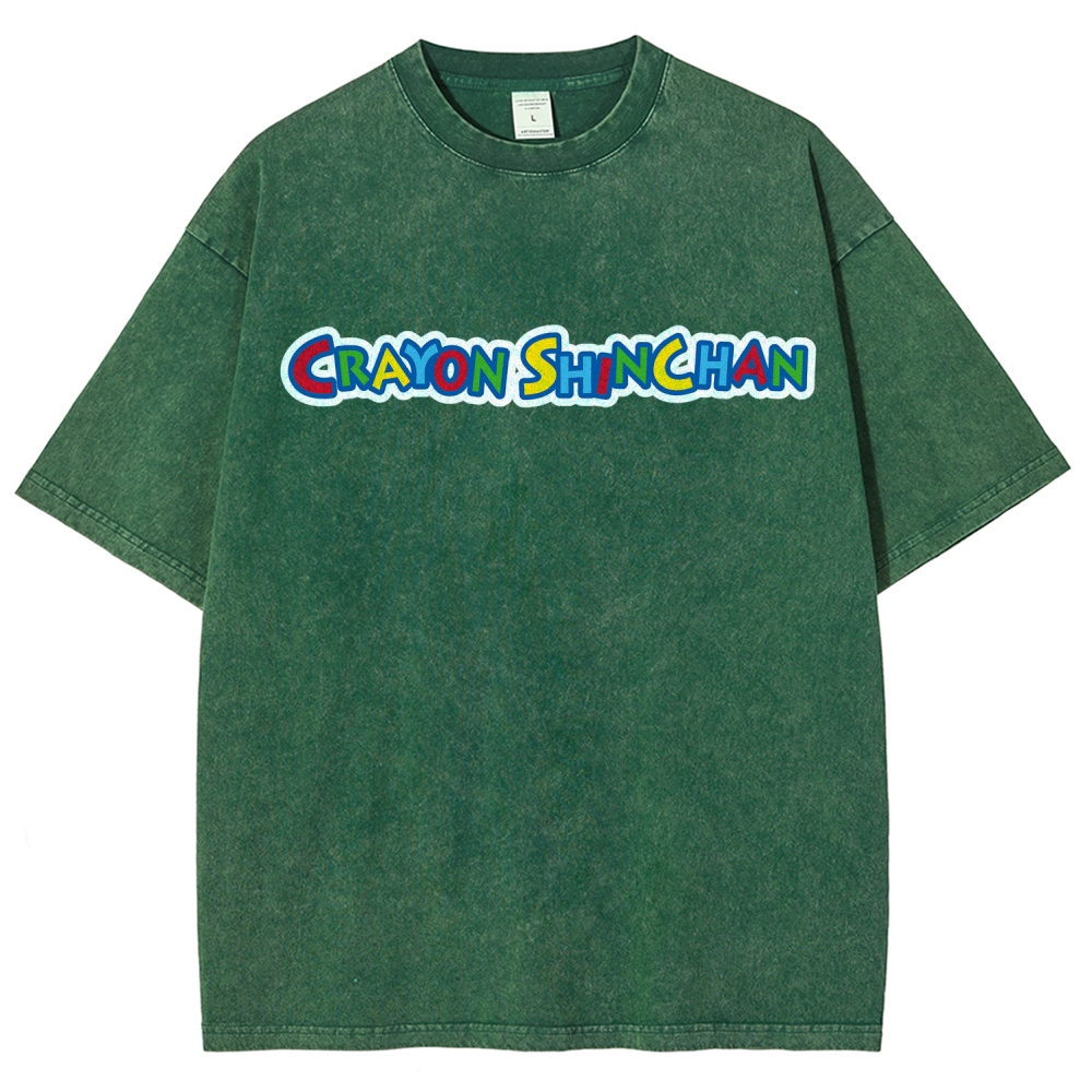 Crayon Shin-chan | Unisex Fit Washed T-Shirt
