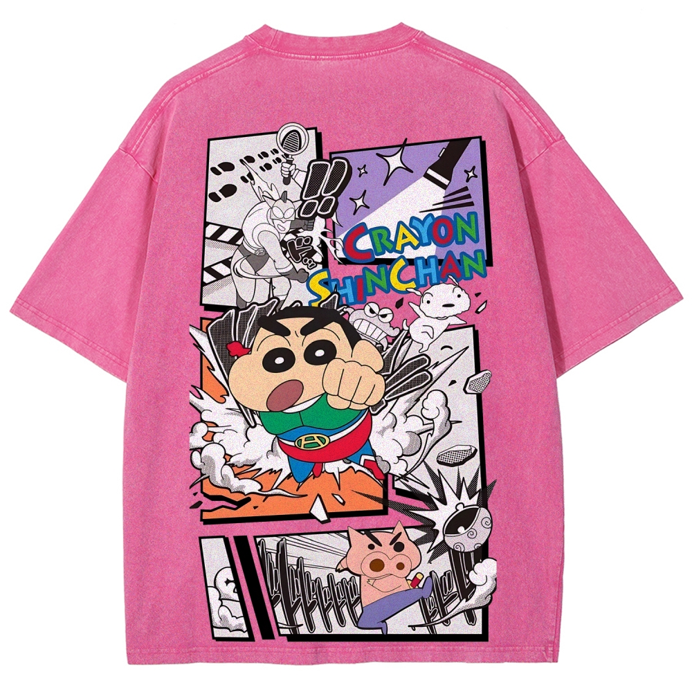 Crayon Shin-chan | Unisex Fit Washed T-Shirt