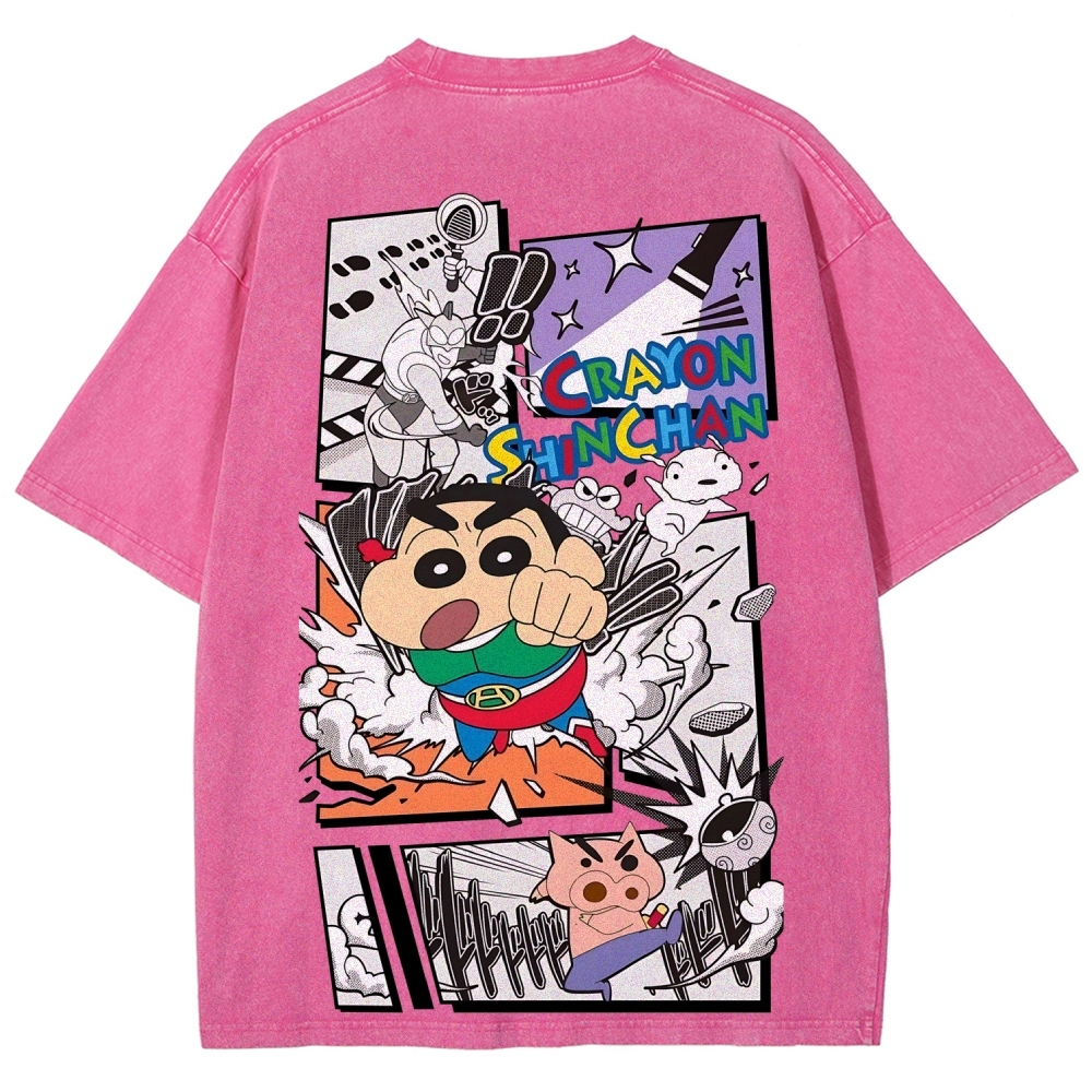 Crayon Shin-chan | Unisex Fit Washed T-Shirt
