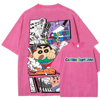 Crayon Shin-chan | Unisex Fit Washed T-Shirt