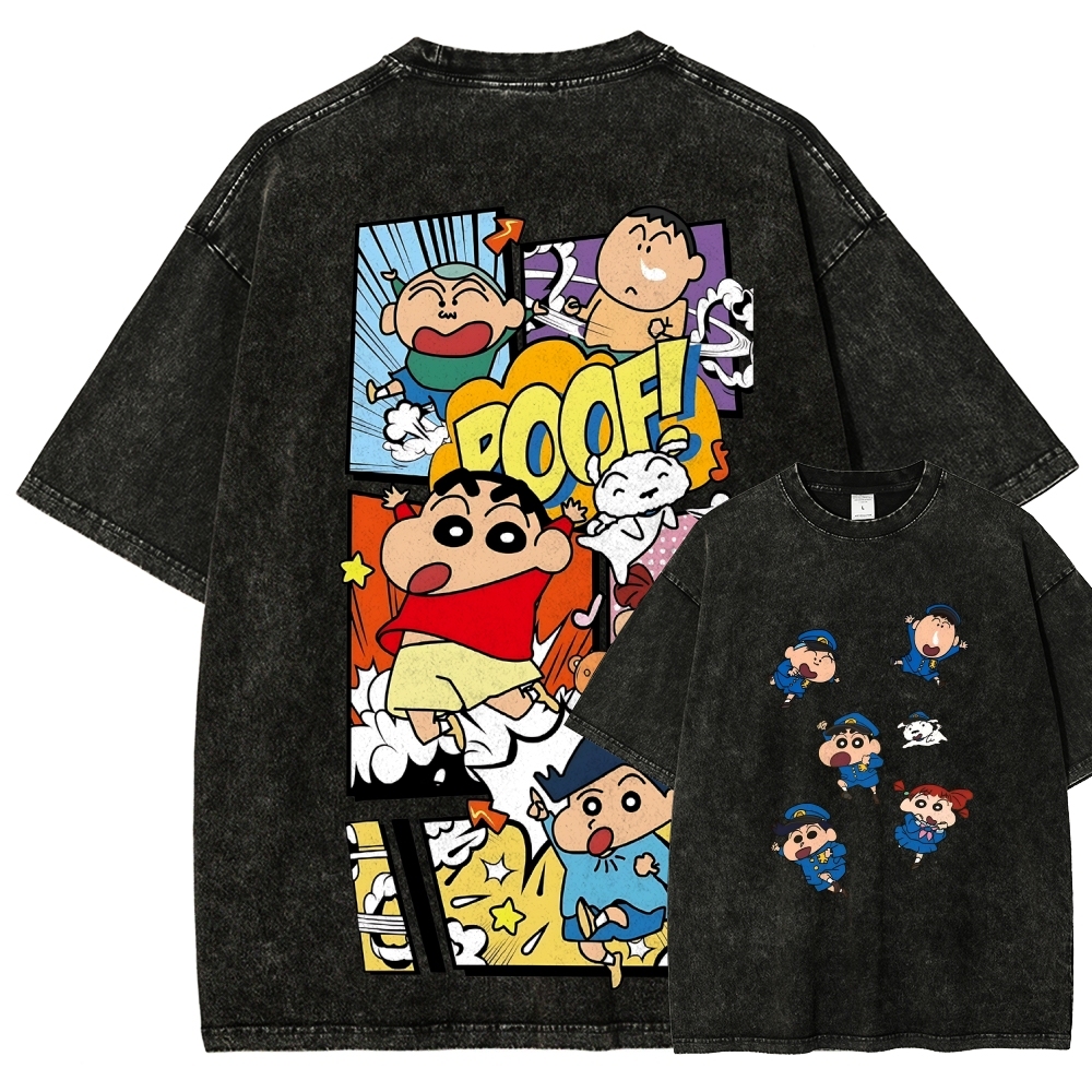 Crayon Shin-chan | Unisex Fit Washed T-Shirt