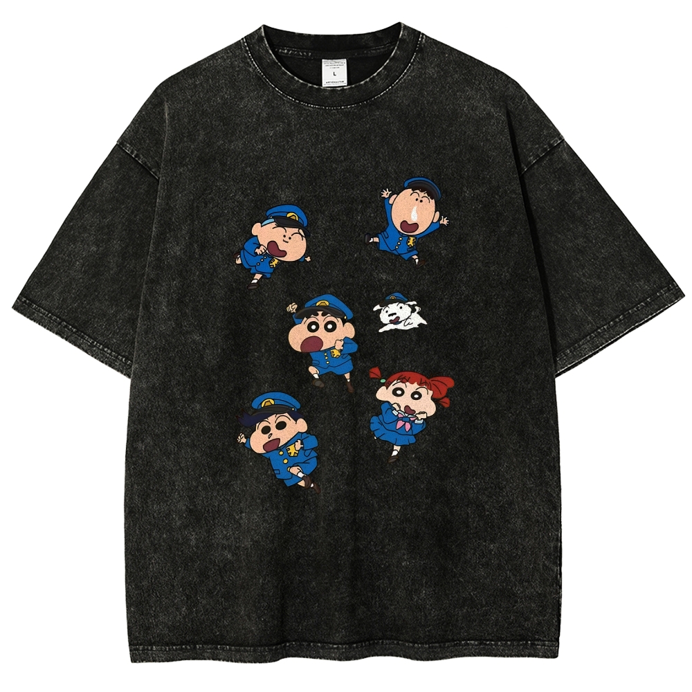 Crayon Shin-chan | Unisex Fit Washed T-Shirt
