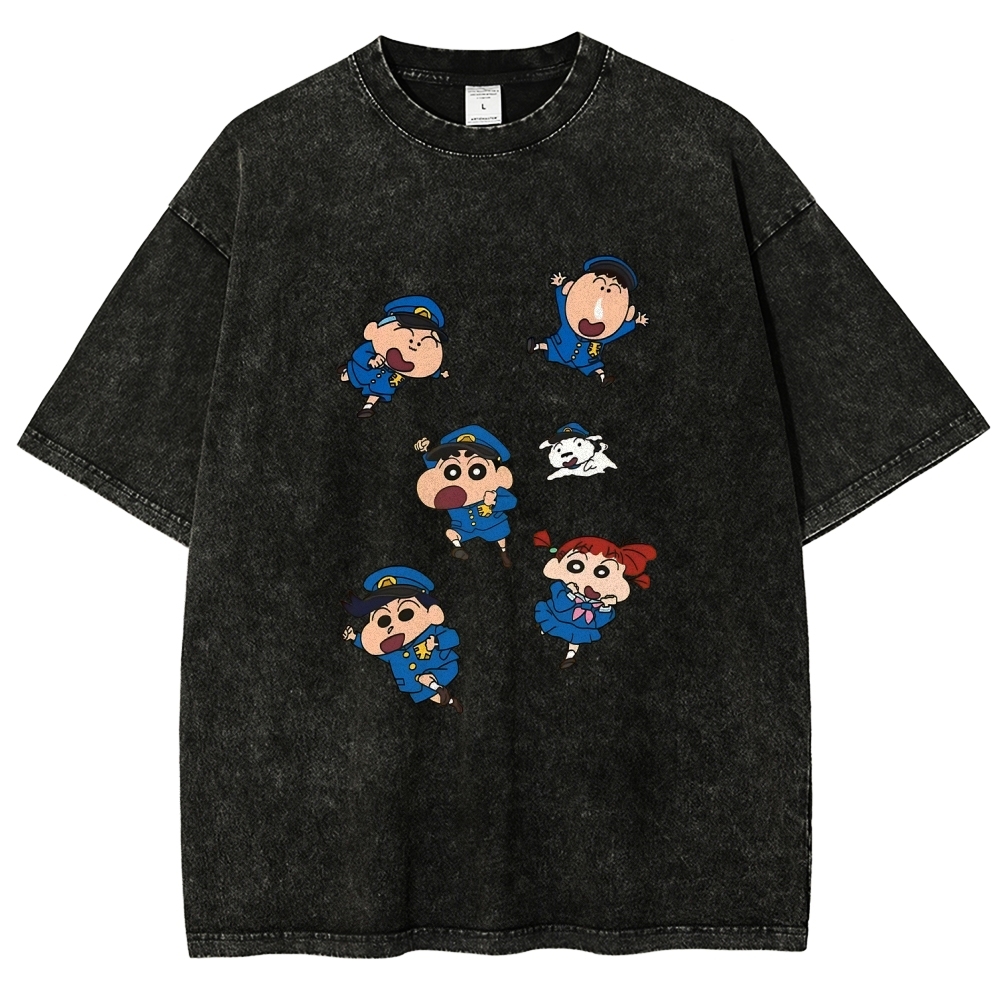 Crayon Shin-chan | Unisex Fit Washed T-Shirt