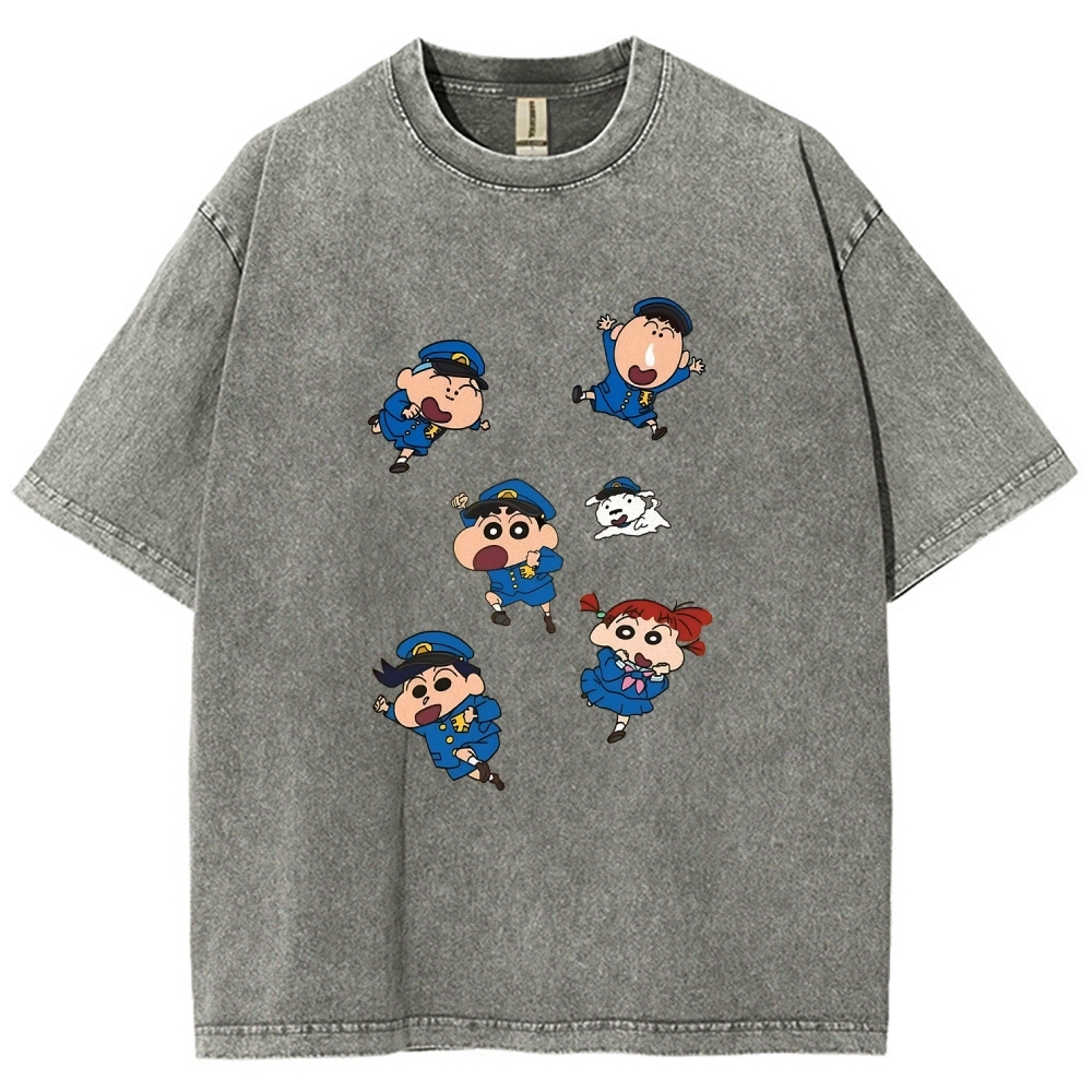 Crayon Shin-chan | Unisex Fit Washed T-Shirt