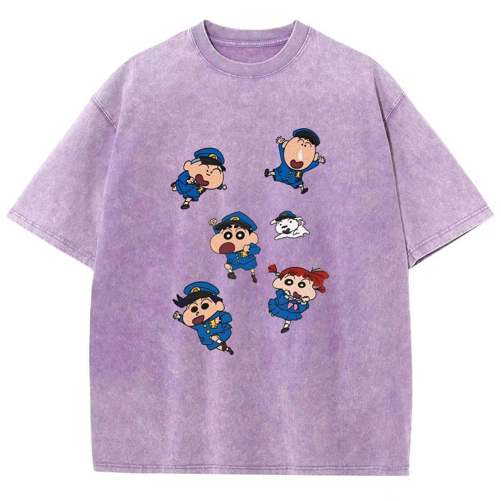 Crayon Shin-chan | Unisex Fit Washed T-Shirt