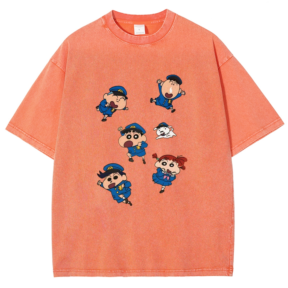 Crayon Shin-chan | Unisex Fit Washed T-Shirt
