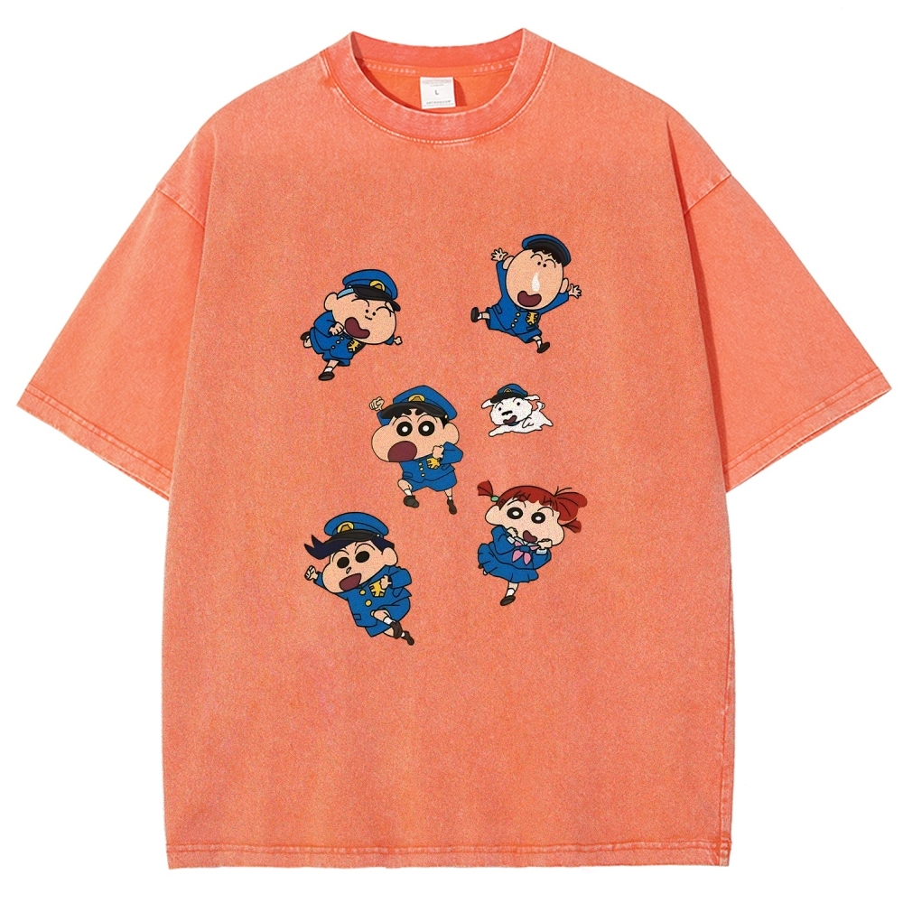 Crayon Shin-chan | Unisex Fit Washed T-Shirt