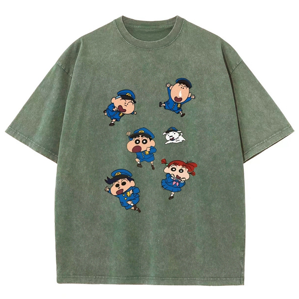 Crayon Shin-chan | Unisex Fit Washed T-Shirt