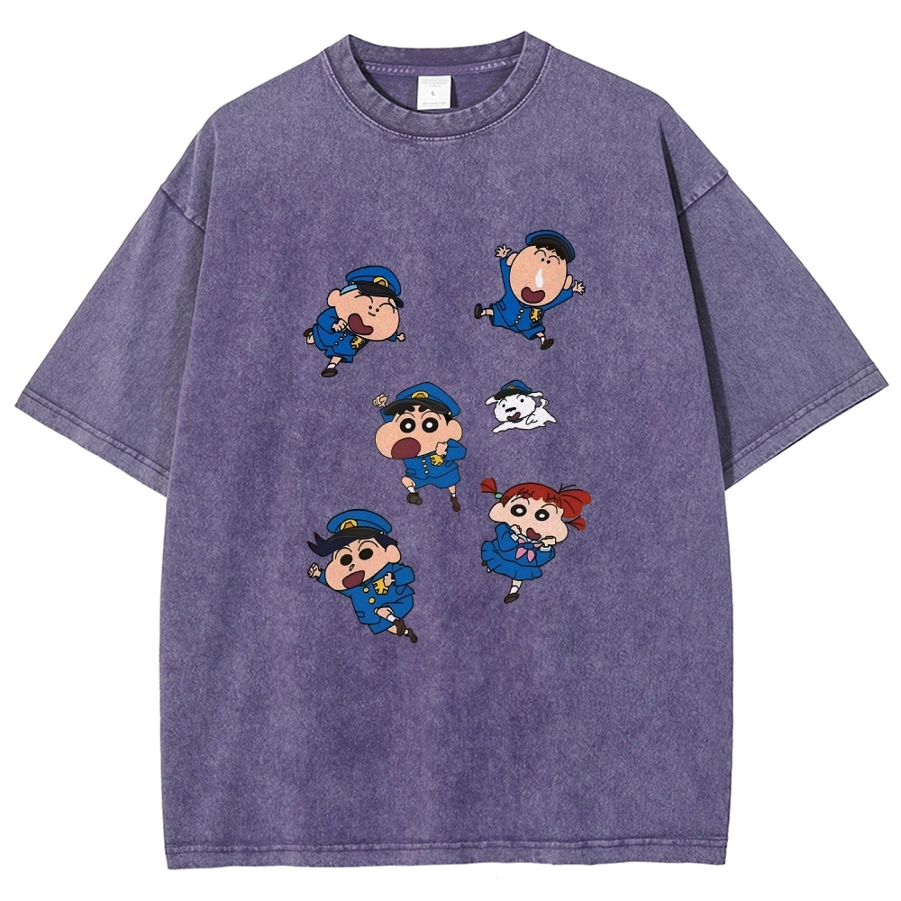 Crayon Shin-chan | Unisex Fit Washed T-Shirt