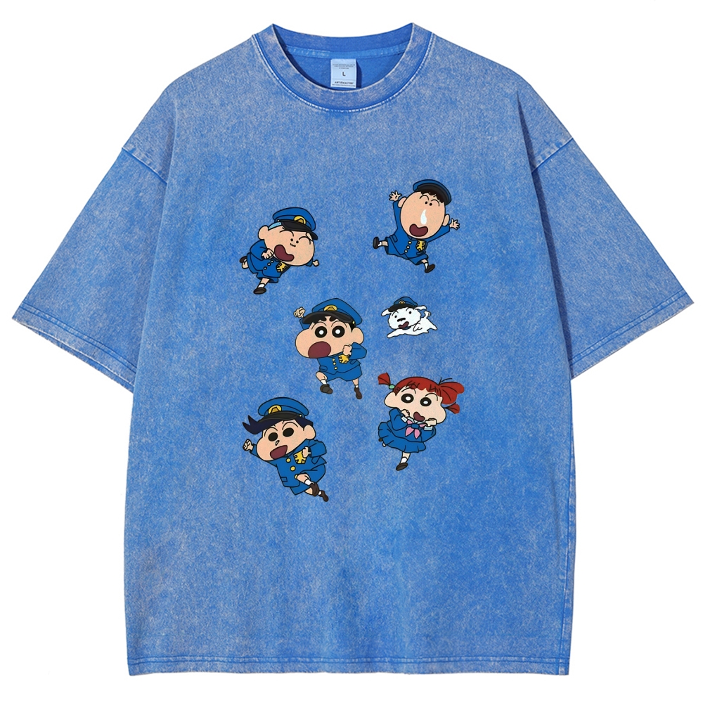 Crayon Shin-chan | Unisex Fit Washed T-Shirt