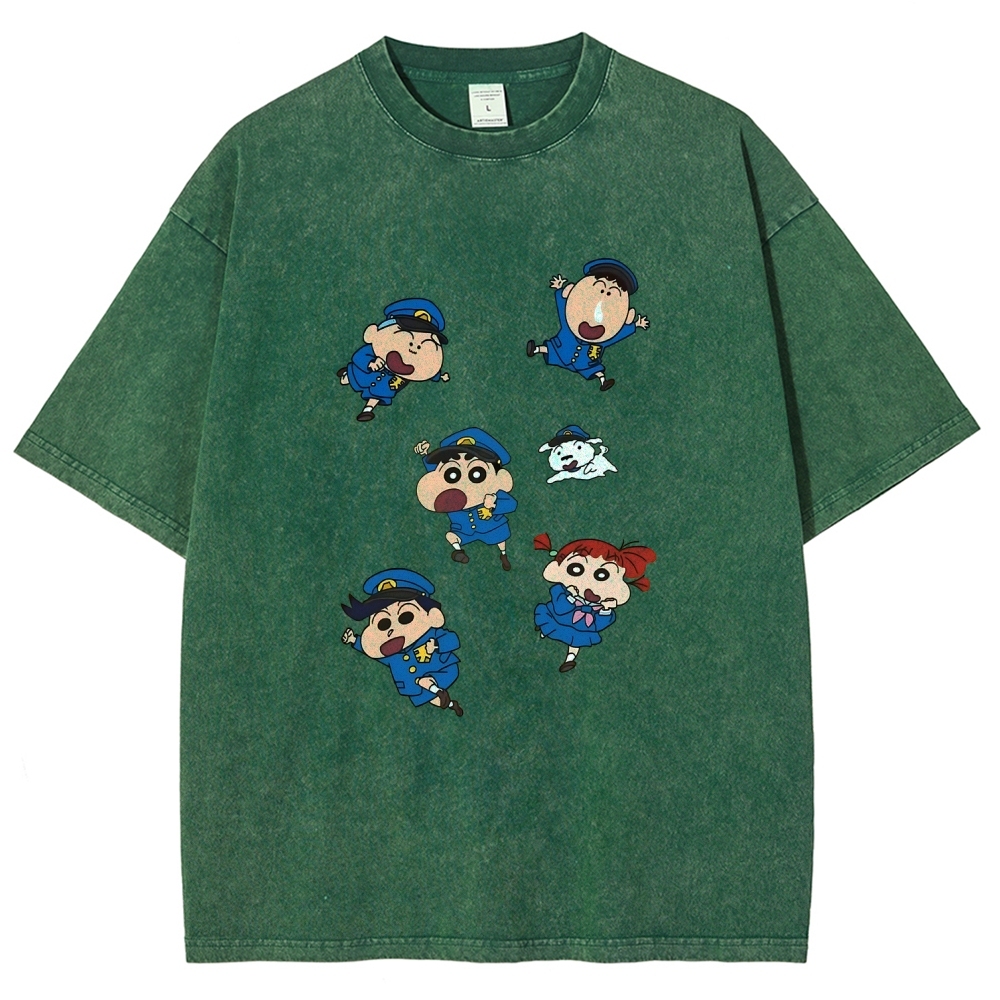 Crayon Shin-chan | Unisex Fit Washed T-Shirt