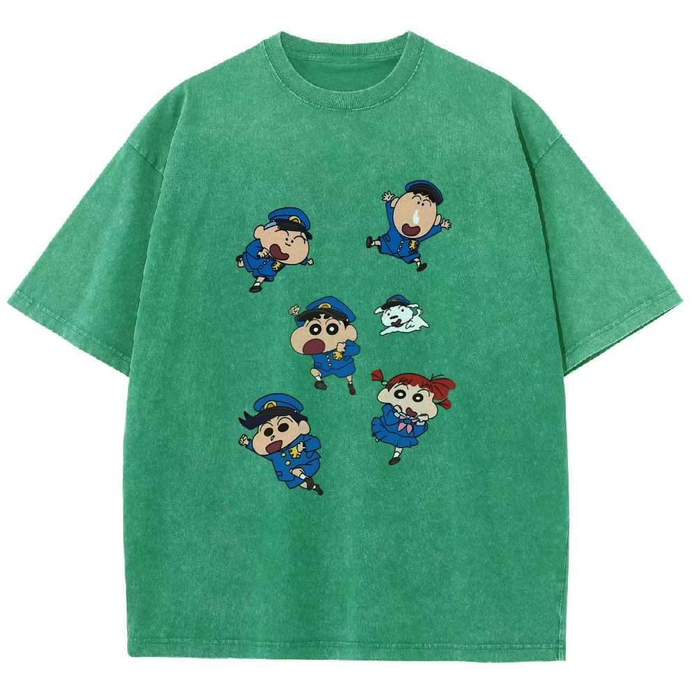 Crayon Shin-chan | Unisex Fit Washed T-Shirt
