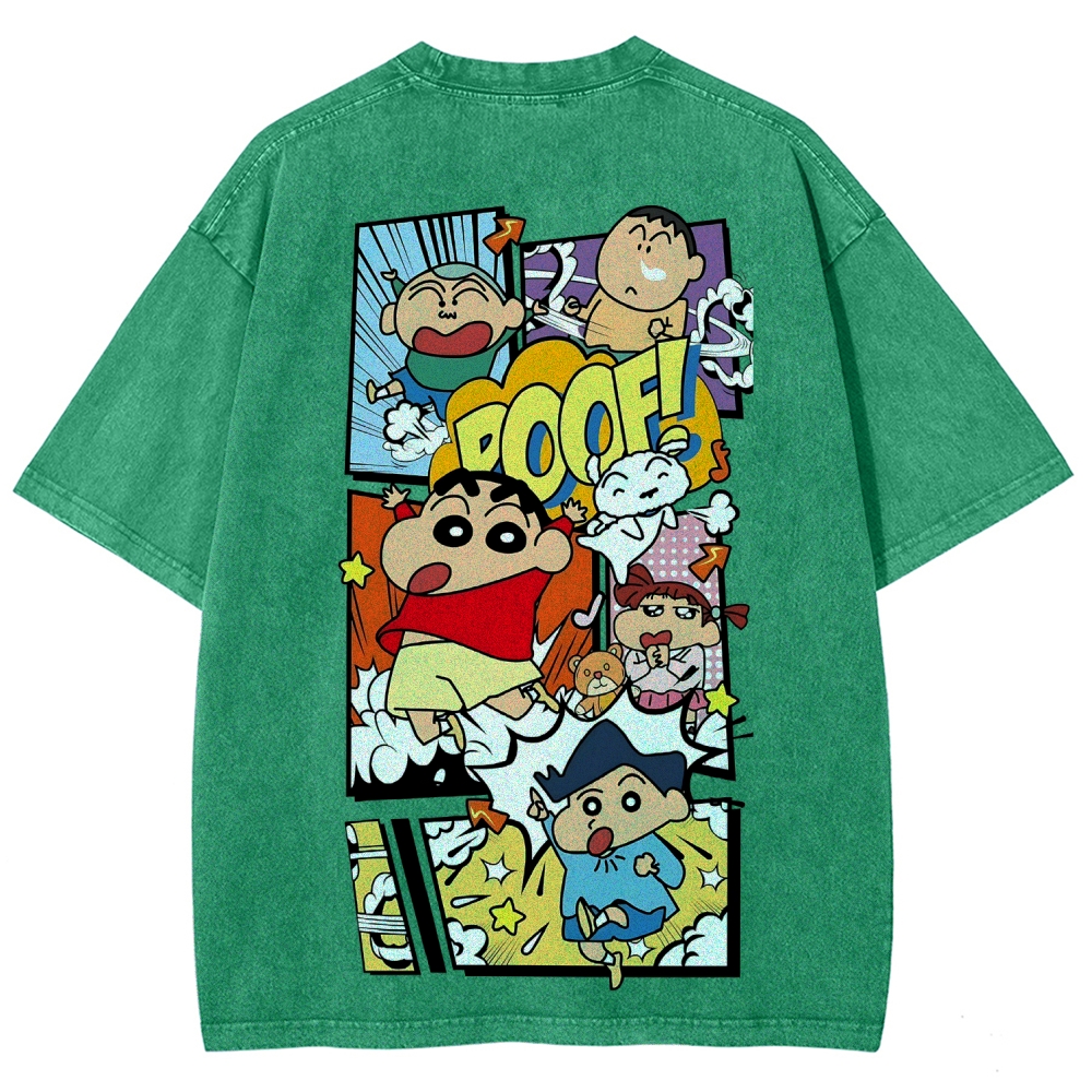 Crayon Shin-chan | Unisex Fit Washed T-Shirt