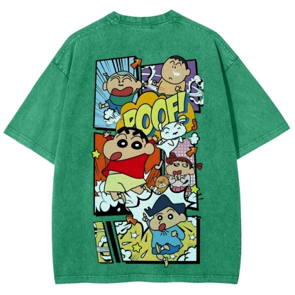 Crayon Shin-chan | Unisex Fit Washed T-Shirt