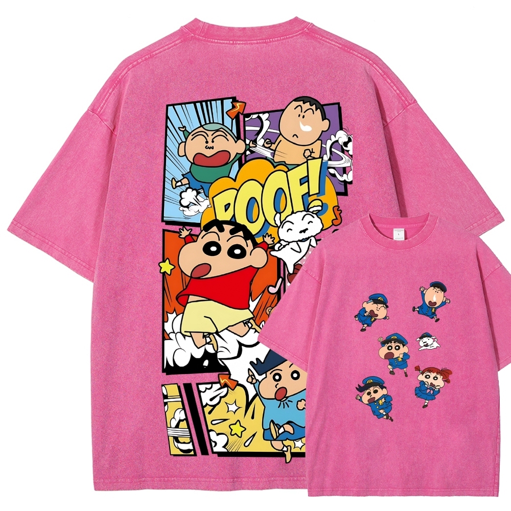 Crayon Shin-chan | Unisex Fit Washed T-Shirt
