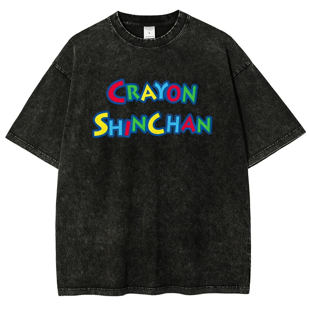 Crayon Shin-chan | Unisex Fit Washed T-Shirt