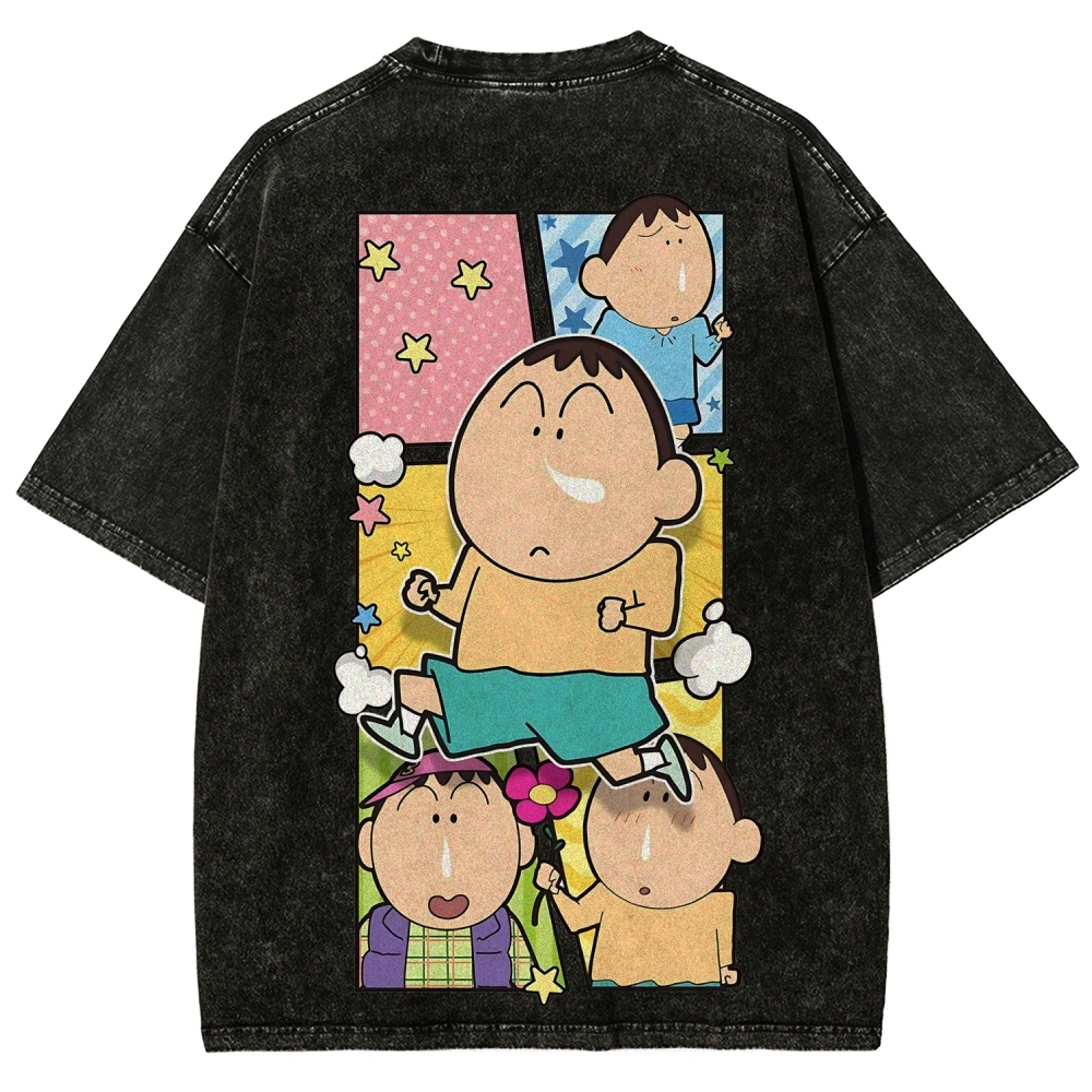 Crayon Shin-chan | Unisex Fit Washed T-Shirt