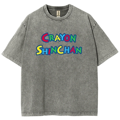 Crayon Shin-chan | Unisex Fit Washed T-Shirt