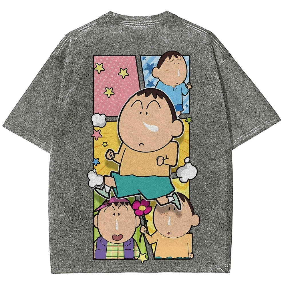 Crayon Shin-chan | Unisex Fit Washed T-Shirt