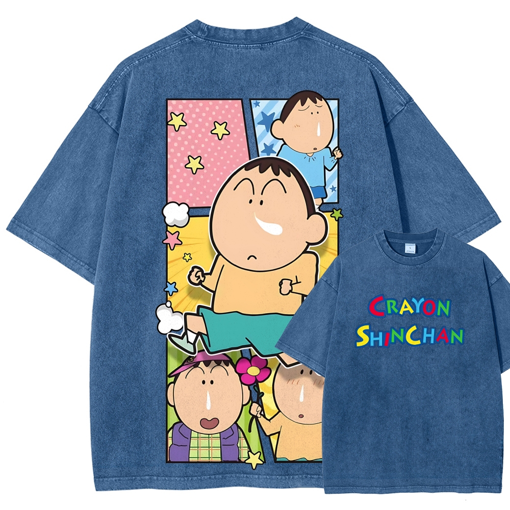 Crayon Shin-chan | Unisex Fit Washed T-Shirt