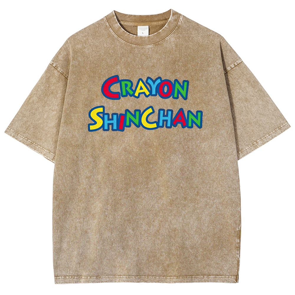 Crayon Shin-chan | Unisex Fit Washed T-Shirt