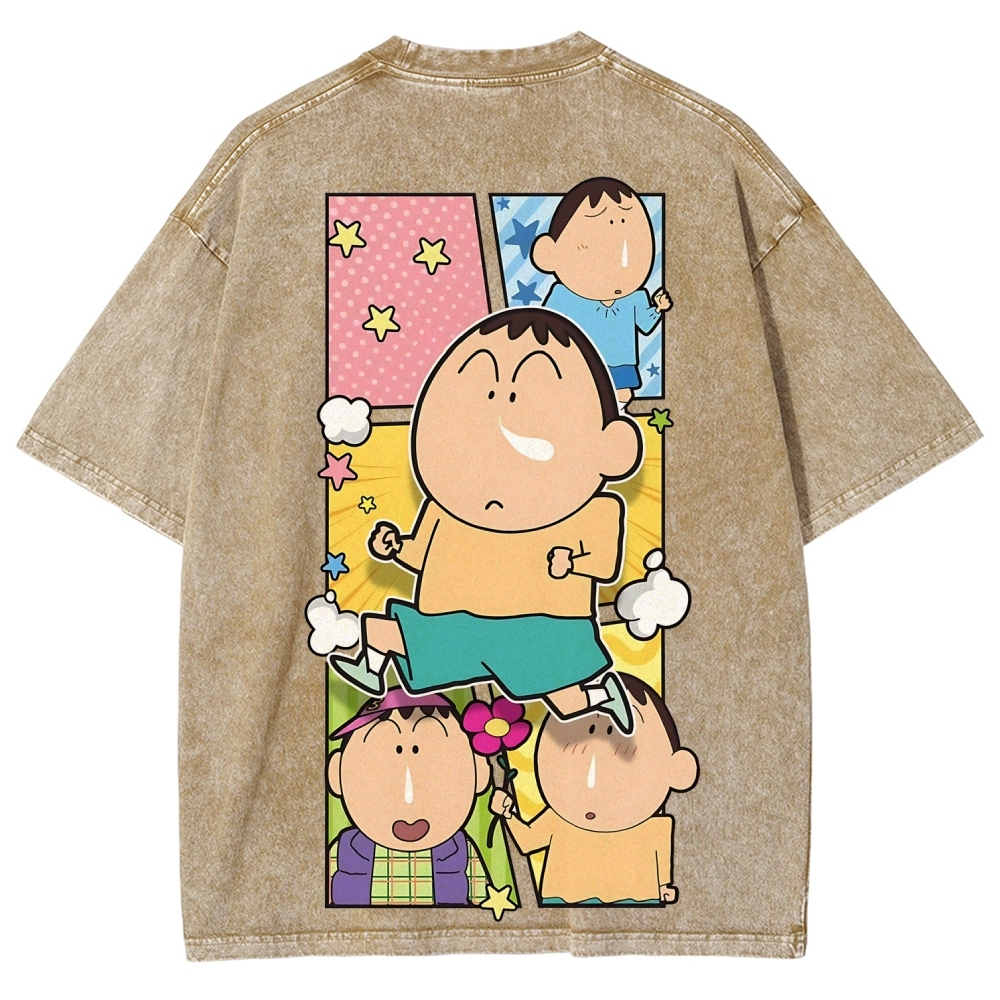 Crayon Shin-chan | Unisex Fit Washed T-Shirt