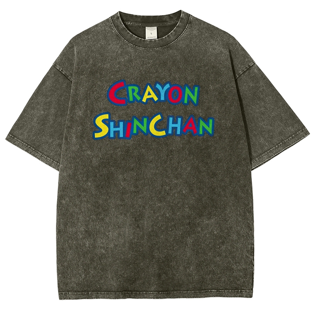Crayon Shin-chan | Unisex Fit Washed T-Shirt