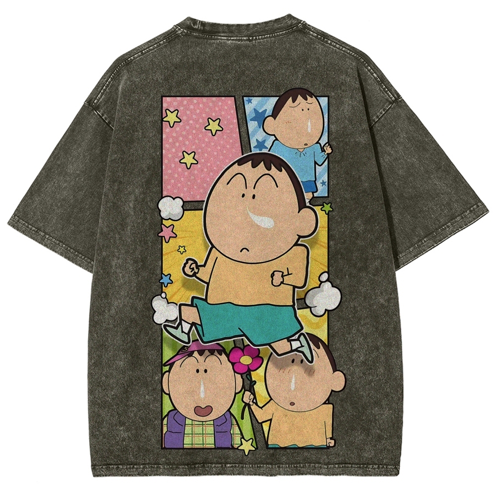 Crayon Shin-chan | Unisex Fit Washed T-Shirt