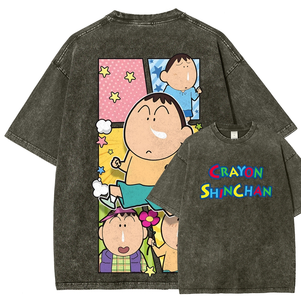 Crayon Shin-chan | Unisex Fit Washed T-Shirt
