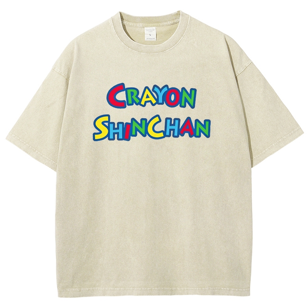 Crayon Shin-chan | Unisex Fit Washed T-Shirt